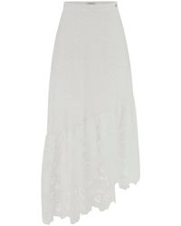 Guess - Sharon Eyelets Skirt - Lyst