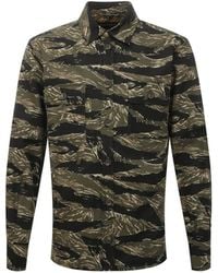 Dolce & Gabbana - Camouflage hemd mit langen ärmeln - Lyst