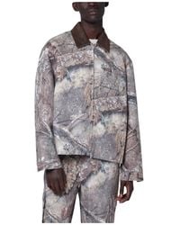 Represent - Jassen ,Veelkleurig ,Katoen Realtree Camo Trucker Jacket - Lyst