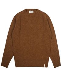 Brooksfield - Gerippter Rundhalsausschnitt Pullover - Lyst