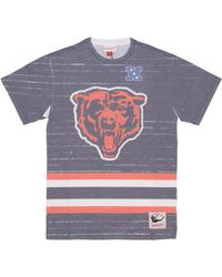 Mitchell & Ness - Tops ,Veelkleurig ,Katoen Chicago Bears Nfl T-Shirt - Lyst