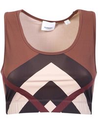 Burberry - Tops > sleeveless tops - Lyst
