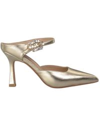 Alma En Pena. - Schuh mit juwelenbesetzter schnalle und absatz - Lyst