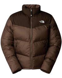 The North Face - Fitness ,Bruin ,Leer Saikuru Jacket - Lyst