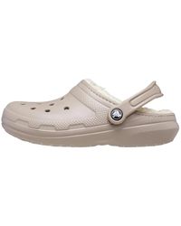 Crocs™ - Sandale lined clog mit flauschigem futter und fersenriemen - Lyst