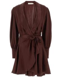 Zimmermann - Wrap Dresses - Lyst