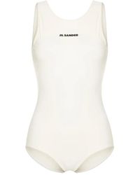 Jil Sander - Badmode ,Wit ,Badpak - Lyst