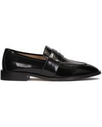 Kazar - Schoenen ,Zwart ,Leer Zwarte Instap Leren Halfhoge Schoenen - Lyst