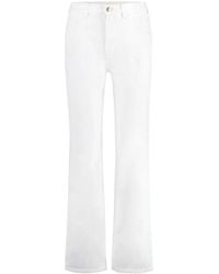 Chloé - Vaqueros Boyfriend De Tiro Alto Acampanados, Mujer, Talla - Lyst