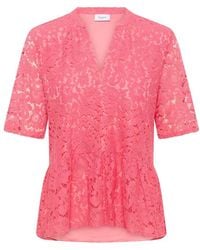 Saint Tropez - Overhemden ,Roze ,Zanna Sz Blouse - Lyst