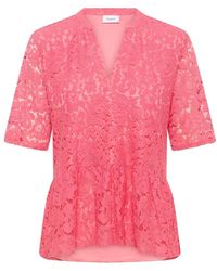 Saint Tropez - Overhemden ,Roze ,Zanna Sz Blouse - Lyst
