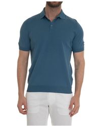Gran Sasso - Jersey Poloshirt - Lyst