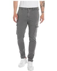 Replay - Slim-Fit Trousers - Lyst