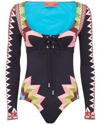 La DoubleJ - Badmode ,Veelkleurig ,Sunset Suit - Lyst