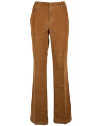 Dondup - Wide Trousers - Lyst