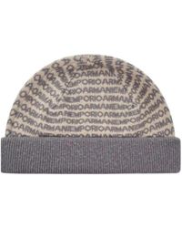 Emporio Armani - Beanies - Lyst
