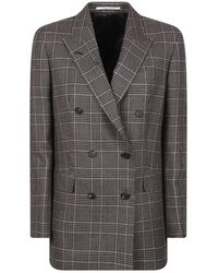 Tagliatore - Jassen ,Grijs ,Leer Jasmine Jacket - Lyst