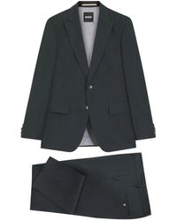 HUGO - Kostuums ,Groen ,Katoen H-Huge 2Pcs Peak 253 - Lyst