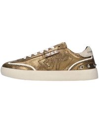 Emanuélle Vee - Schoenen ,Geel ,Leer Sneakers - Lyst