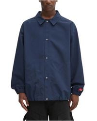 The North Face - Fitness ,Blauw ,Polyester Redbox Coaches Jacket - Lyst