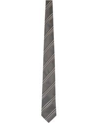 Brunello Cucinelli - Gestreifte Krawatte - Lyst