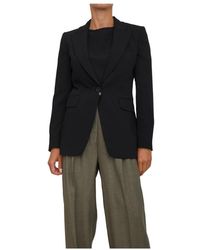Marella - Jassen ,Zwart ,Polyester Zwarte Jas 100% Polyester - Lyst