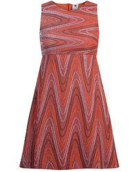 M Missoni Sleeveless Dress - Oranje