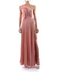 Elisabetta Franchi Ab15801e2 Jurk - Roze