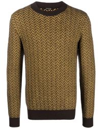 Tagliatore - Knitwear > round-neck knitwear - Lyst