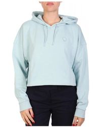 HUGO - Hoodies & Sweatvesten ,Groen ,Katoen - Lyst