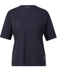 Windsor. - Tops ,Blauw ,Katoen Klassiek Katoenen T-Shirt - Lyst