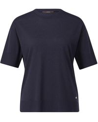 Windsor. - Tops ,Blauw ,Katoen Klassiek Katoenen T-Shirt - Lyst