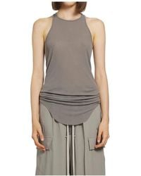 Rick Owens - Sleeveless Tops - Lyst