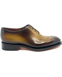 Santoni - Richelieu One Cut - Lyst