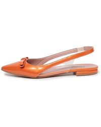 CESARE GASPARI - Bow Glint Slingbacks - Lyst