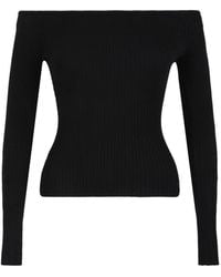 Courreges - Round-Neck Knitwear - Lyst