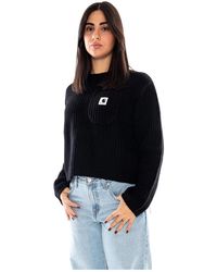 Carhartt - Truien & Vesten ,Zwart ,Wol Mira Sweater - Lyst