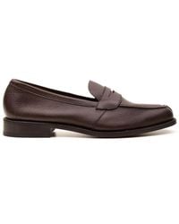 Tricker's - Braune flache schuhe - Lyst