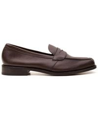 Tricker's - Braune flache schuhe - Lyst