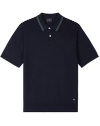Paul Smith - Tops ,Blauw ,Wol M2R-325Z-P21861 Polo Shirt - Lyst