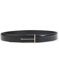 Tom Ford - Calf Leather Belt-Donna - Lyst