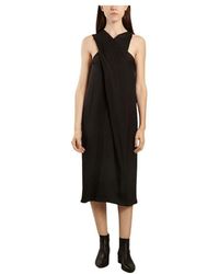 By Malene Birger Aluta Sleeveless Midi Dress - Zwart