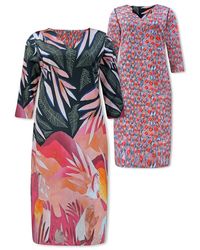 Lizzy & Coco Reversible Jurk Celia - Roze