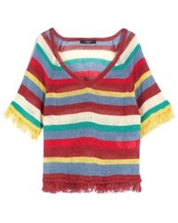 Max Mara - Knitwear > v-neck knitwear - Lyst