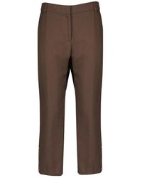 IRO - Cropped Trousers - Lyst