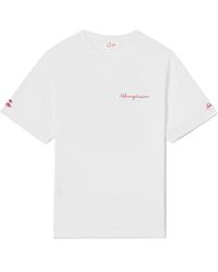 MC2 Saint Barth - Tops ,Wit ,Katoen Portofino T-Shirt - Lyst
