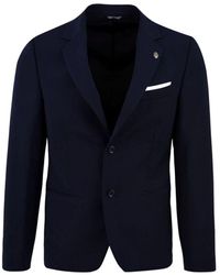 Daniele Alessandrini - Blaue pietro jacke - Lyst