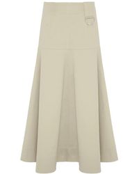 Beatrice B. - Rokken ,Midi Rok Met Ringdetail - Lyst