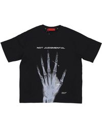 Acupuncture - Devil Logo Print Crew Neck T-Shirt - Lyst
