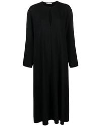 The Row - Schwarzes ellis kleid - Lyst